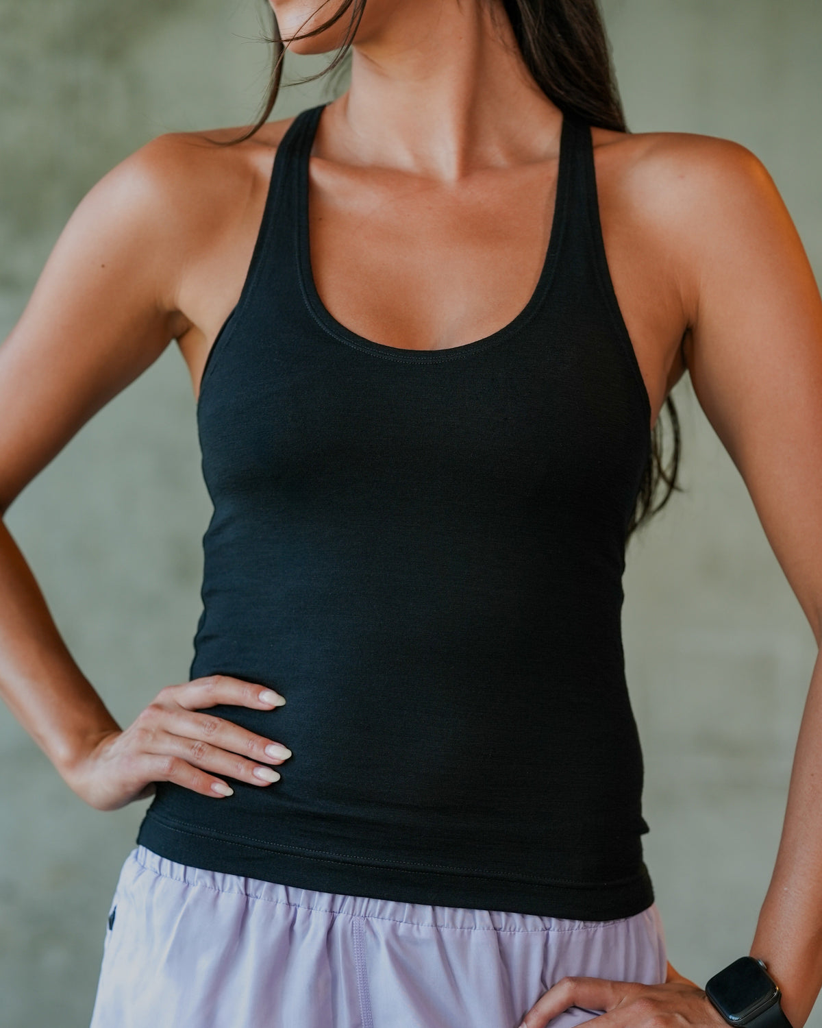 Merino Racerback Tank