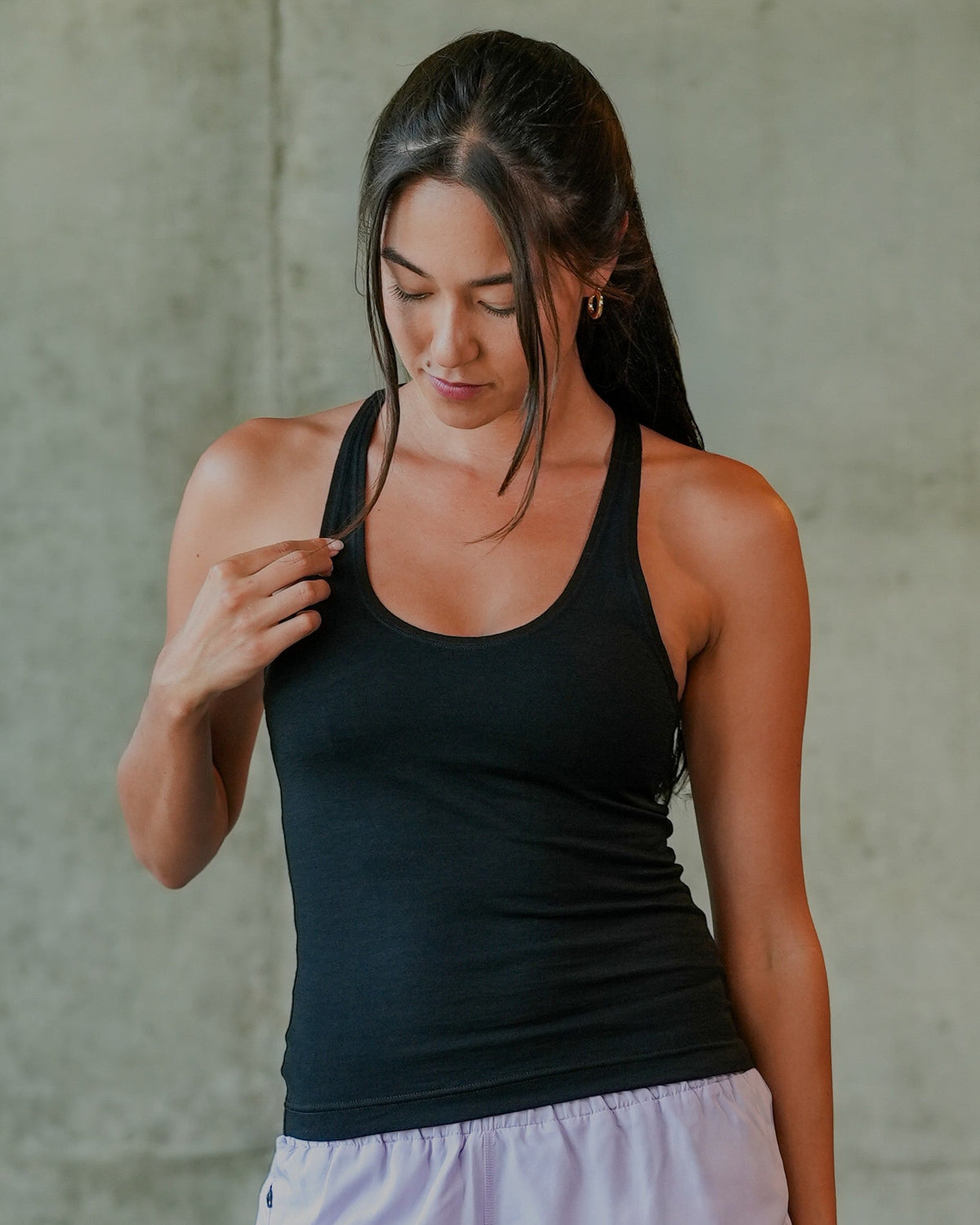 Merino Racerback Tank